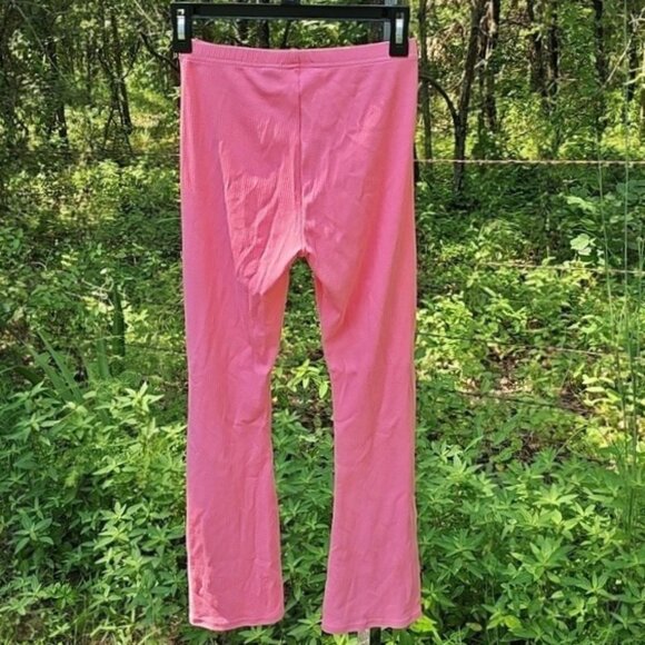 Old Navy Pink Full-Length Flared Leggings for Girls XL 14-16 New - Picture 2 of 16